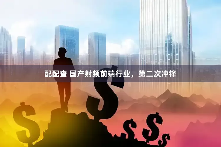配配查 国产射频前端行业，第二次冲锋